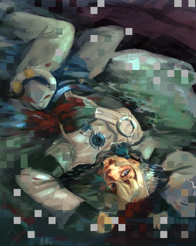 Ophelia Inspired Illustration