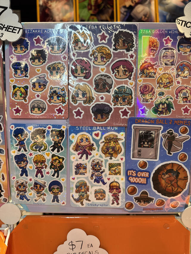 Sticker Sheets