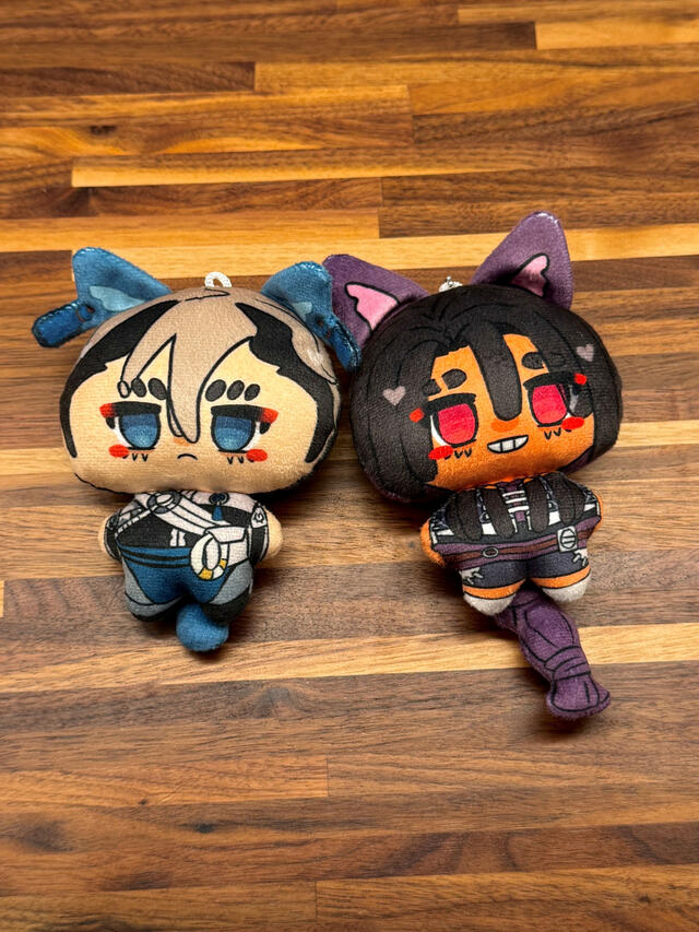 Zanka and Jabber 10 Cm Dolls
