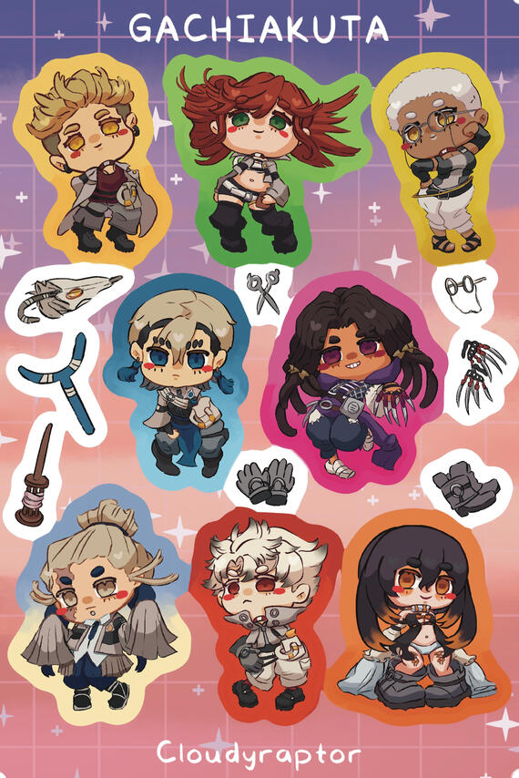 Gachiakuta Chibis