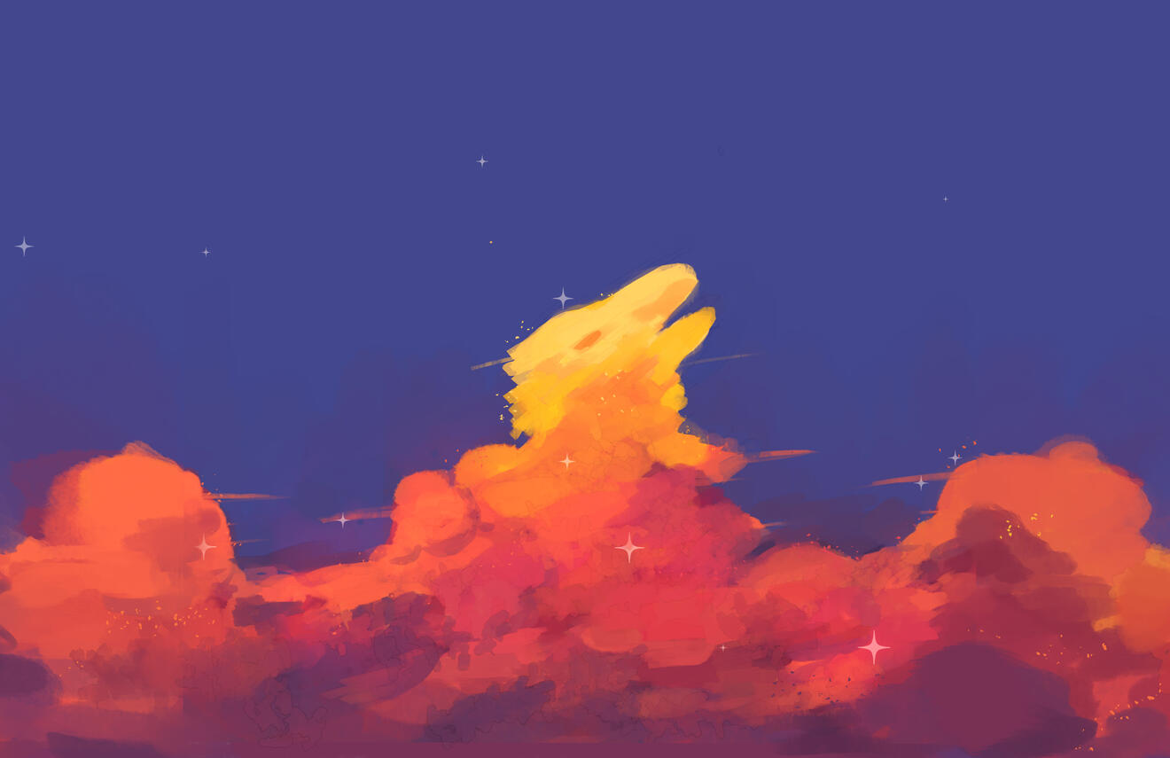 Fiery Sunset